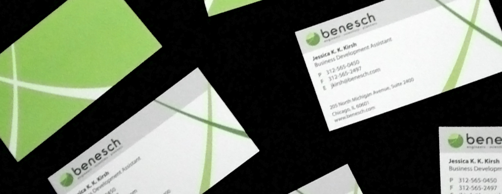 Corporate Rebranding - Business Card Design